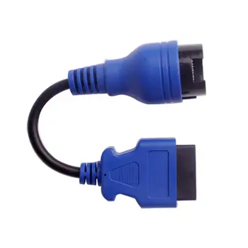 Modrá PS2 38 pin Truck Kábel pre Iveco 38Pin na 16Pin Kábel Konektor OBD2 Rozšírenie Adaptér