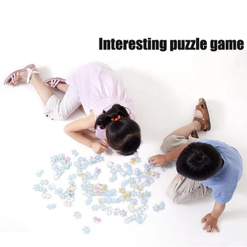 MOMEMO Abstraktnej Maľbe Drevené Puzzle 1000 Kusov Hračky, Farby Maľovanie Skladačka Puzzle pre Dospelých Puzzle Hra, Montáž Deti Hračky