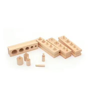 Montessori materiál vzdelávacie učiť hračiek pre deti, vzdelávacie hračky madera montesori zmyslové hračiek k1946f