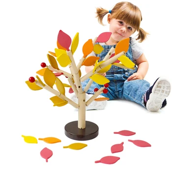 Montessori Vzdelávacie Hračky Drevené Hračky pre Deti Skoro Učebné Materiály Deti Inteligencie Hands-na Schopnosť drevín