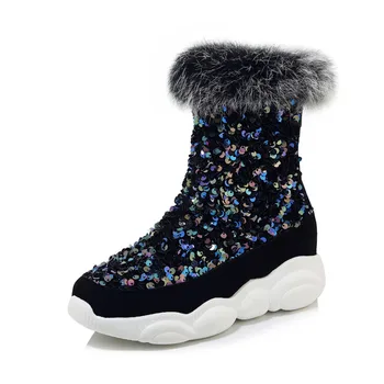 MORAZORA 2020 Veľké veľkosti 33-46 zime udržať v teple čižmy 3 farby štvorcové prst dámske topánky pohodlné ploché podpätku, členkové topánky