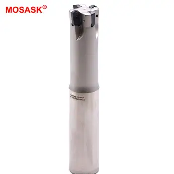 MOSASK EXN03R 16 20 25 mm CNC Konci Mlyny LNMU Dvojité Bočné Rýchlo Kŕmenie Frézy
