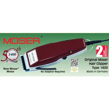 MOSER 1400 0050 Professional Hair Clipper 0.7 - 3 mm PÔVODNEJ NEMECKO MOSER, najobľúbenejším Na Svete - 6000 ot. / Min.