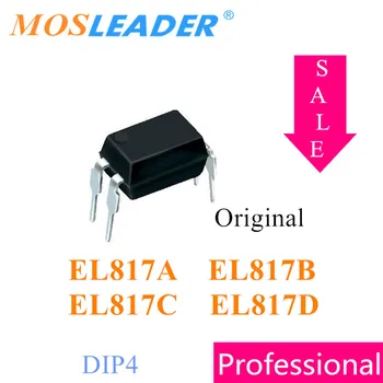 Mosleader EL817 DIP4 1000PCS Pôvodné EL817A EL817B EL817C EL817D Nahradiť PC817 Vysokej kvality Optocouplers Predaj Veľký zľava
