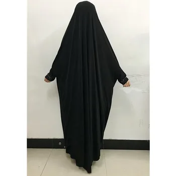 Moslimské hlavu krytiny okamžité hidžáb kapoty abaya moslimov outwear moslimské modlitby šaty islamskej šaty, hidžáb oblečenie #FB85