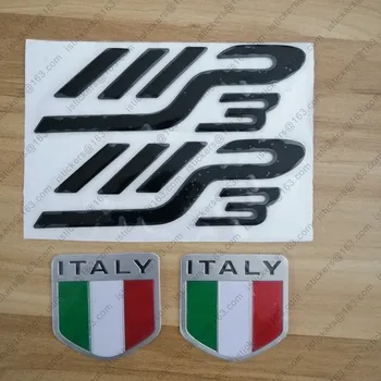 Motocykel 3D taliansky Odznak Taliansku Vlajku Auto Znak Dizajn mp3 Nálepky Odtlačkový Držiak pre PIAGGIO MP3 Nálepky