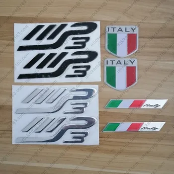 Motocykel 3D taliansky Odznak Taliansku Vlajku Auto Znak Dizajn mp3 Nálepky Odtlačkový Držiak pre PIAGGIO MP3 Nálepky