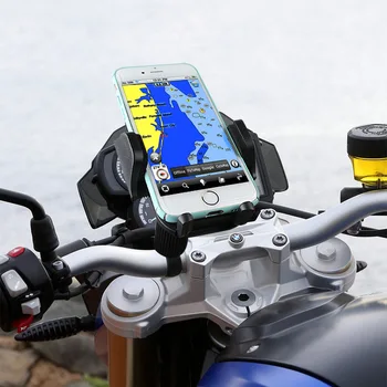 Motocykel, Bicykel MTB Telefón Držiak Bike Mount Stojan, Elektrické Požičovňa Skútrov Riadidlá Podpora mobilnej Shockproof Motorových GPS