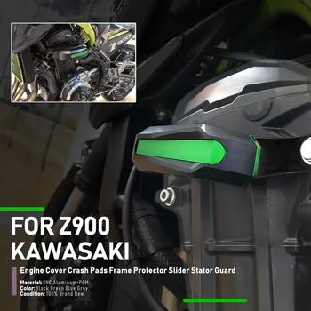Motocykel CNC Hliníkový Rám Jazdca Kryt Motora Chránič Stráže Pre Kawasaki Z900 Z 900 2016 2017 2018 2019 2020