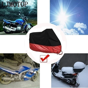 Motocykel Cover Universal Outdoor Uv Protector Prachotesný Daždi Kryt pre Kawasaki Ninja GPZ500 EX500 650R ER6F ER6N Z1000