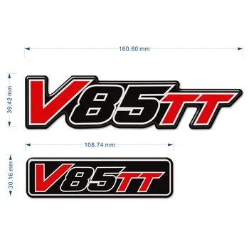 Motocykel nálepky V85TT Pre Moto Guzzi V85 TT Tank pad Ochranu kotúča Batožiny Hliníkové Prípade Chránič V 85 TT Znak 2019