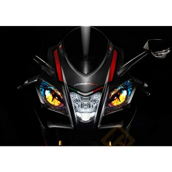 Motocykel Prednej Kapotáže Svetlometu Nálepky Stráže Nálepky Na Aprilia RSV4 RSV4RR RSV4RF RS125 Tuono V4 1100 2016 -2018