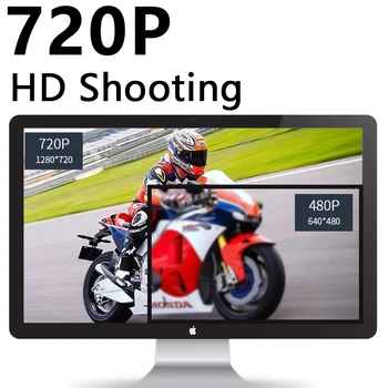 Motocykel Predná parkovacia Kamera, videorekordér DVR Dash Cam 32G 1080P Nepremokavé Dual Len Nočné Videnie Elektronické Moto DashCam