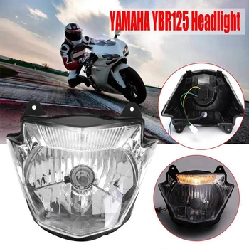 Motocykel Predné Vedúci Svetlo pre Yamaha Ybr 125 Svetlometu Motorke Súčasti Motora, Ľahká Montáž