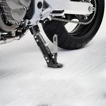 Motocykel Stojan Nastaviteľné Nohy Strane Podporu Parkovanie Stojan pre Elektrickú Motorku Univerzálny
