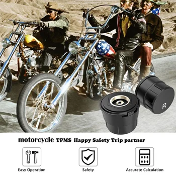Motocykel Tpms Monitorovania Tlaku v Pneumatikách Systém Bluetooth Monitorovací Systém TPMS Mobile Phone Detekcie Externý Snímač Auto
