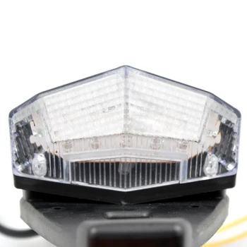 Motocykel Trial Bike Blatník 12 LED Brzdové Stop Zadné zadné Svetlo PRE YAMAHA YZ125 YZ250 YZ85 XTZ125 JYM125-9 YBR125 WR250R CRF230F