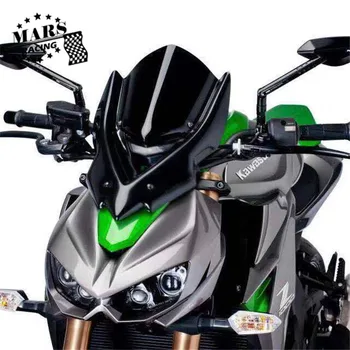 Motocykel Viser Clonu Čelné Sklo Čelné Sklo Sa Hodí Pre Kawasaki Z1000 2016 2017 2018 2019 Double Bubble