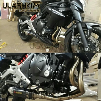 Motocykel Šál Výfukových Pôvodné Nainštalovať DB Vrah Celý Systém Sklzu Na kawasaki ER6N ER6F NINJA650R NINJA650 2005-2016