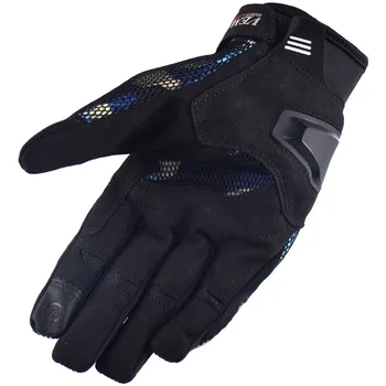 Motocyklové rukavice na Komine rukavice plný prst motorsiklet eldiveni Chrániť 3D Oka Dreathable Suché 3D Rytier guantes