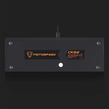 Motospeed CK62 Mini Prenosné 60% Mechanická Klávesnica Bluetooth Duálny Režim USB Káblové Laser Gaming Klávesnice Počítača PC Gamer