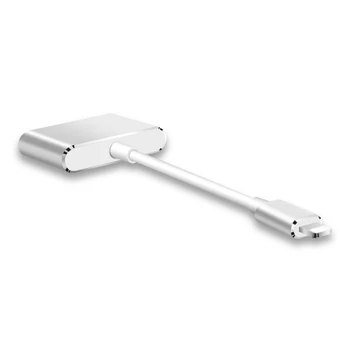 Moveski L8 Digital AV Adaptér pre Lightning konektor HDMI prevodník 1080P HD Pre iPad, iPhone 6 7 8 series