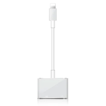 Moveski L8 Digital AV Adaptér pre Lightning konektor HDMI prevodník 1080P HD Pre iPad, iPhone 6 7 8 series
