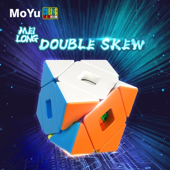 MoYu meilong dvojité skosenie 3x3 magic-cube stickerless puzzle profesionálne rýchlosť kocky vzdelávacie hračky pre študentov