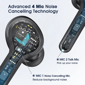 Mpow M9 40hrs Lka iPX7 Nepremokavé Bluetooth 5.0 TWS Slúchadlá Mono/Twin Režime In-Ear Slúchadlá Dotykové Ovládanie Pre iPhone Xiao