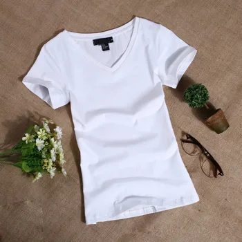 MRMT 2020 dámske Tričko Ženy Krátke Rukávy Slim jednofarebné Jednoduché, Čisté Tričko Dámske Tričko Pre Ženy-Ženy T košele