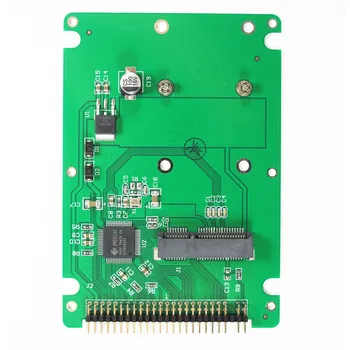 MSATA 2,5 Palcový PATA IDE 44 Pinový SSD (Solid State Drive) Kryte Adaptéra Converter Kartu Prípade 9,5 mm