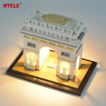 MTELE Led Svetla Kit Pre 21036 Architektúry Arc De Triomphe , (nezahŕňa Model)