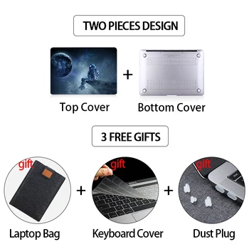 MTT Cover obal Pre Macbook Air Pro 11 12 13 15 16 Dotyk Bar 2020 Laptop Rukáv Shell Pre Macbook Pro 13 A2338 A2289 A1466 A1989