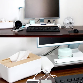 Multi-Funkčné Plochy Monitora Držiak s 4-Porty USB Nabíjanie Base Hliníkovej Zliatiny Obrazovky Počítača, Notebooku, Notebook Stojan Stúpacie