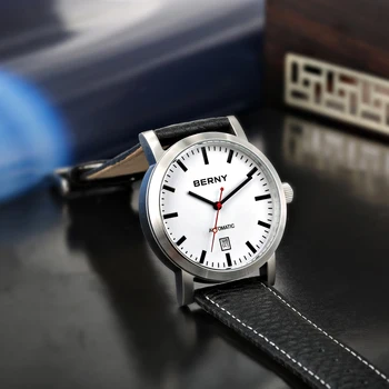 Muži Automatické Hodinky Reloj Hombre Mechanické náramkové hodinky, Luxusné Značky 5ATM Vodotesné Hodinky montre homme 2020 Muž Hodiny