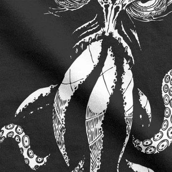 Muži Cthulhu Prebudí T Shirt Cthulu Lovecraft Horor Necronomicon Chthulu Bavlna Oblečenie Pre Humor Krátke Sleeve Tee Letné T-Shirt