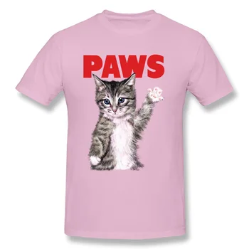 Muži T-Shirts LABKY Zvierat Cat Vytlačené Bežné Základné Tričko Plus Veľkosť Voľná O-Krku Vlastné Oblečenie Tričko Najvyššej Kvality Doprava Zadarmo