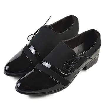 Muži Topánky Kožené Bytov Business Formálne Mužov Šaty Topánky Sklzu na Jar Jeseň Oxfords Luxusné Módne Zapatos Hombre Apr10