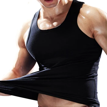 Muži Tričko Bez Rukávov Fitness Cvičenie Nádrž Školenia Oblečenie Beží Plodín Top Šport I-Tvarované Telocvični Jogging Vesta