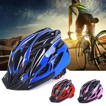 Muži Ženy Cyklistické Prilby Integrally-tvarovaný Ultralight Hlavy Prilby Ochranný Výstroj pre Horských Cestných Bicyklov Športy