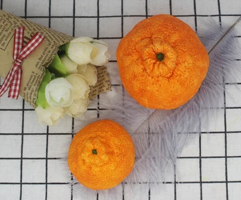 Mydlo Tvorby Plesní 3D Oranžové Ovocie Sviečka, Silikónové Formy Formulára Ručné Živice Hliny Remesiel Cake Zdobenie Nástroje Omietky Remeslá