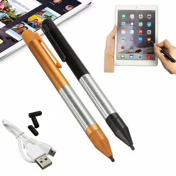 Mäkké Silikónové Prenosná Veľkosť Mutilfuctional Dotykový Displej Kapacitné Pero Stylus Pen Vhodné pre Tablety iPad