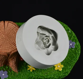 Mäsité Kvet Candy Cake Decoration Formy Fondant Ručné Náradie DIY K247