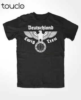 Móda Bavlnené tričko Tričko Reichsadler Ewige Treue Eisernes Kreuz, Deutsches Reich Treue Vaterland