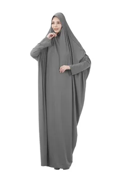 Móda Moslimské Modlitby Odev, Šaty Islam Ženy Hidžáb Oblečenie Dlho Abaya Šaty Islamské Oblečenie Ramadánu Jilbab Femme Musulman 184