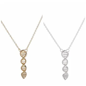 Móda Planárne Biotechnológie DNA vzor prívesok náhrdelník Klasické gén náhrdelník prívesok pre ženy