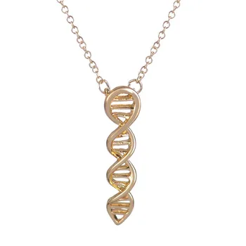 Móda Planárne Biotechnológie DNA vzor prívesok náhrdelník Klasické gén náhrdelník prívesok pre ženy