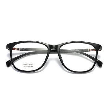 Móda TR90 Ultra-ľahké Okuliare, Rám Plastové Kolo Muži Ženy Okuliare Vintage Počítač, Transparentné Sklá Oculos De