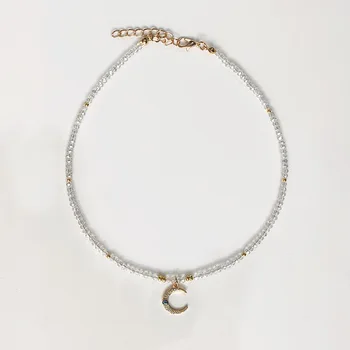Móda tvárou crystal perličiek náhrdelník rôzne farby, nádherné krku príslušenstvo narodeninám darčeky pre dievčatá estetické šperky