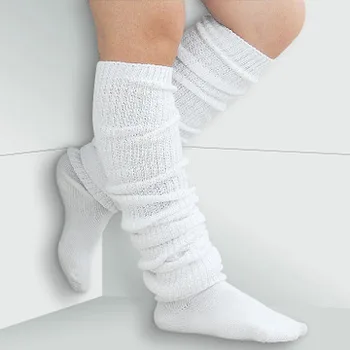 Móda Ženy Topánky Voľné Biele Pančuchy Ponožky High School Girl Jednotné Cosplay Kostýmy, doplnky, Ponožky Leg Warmers